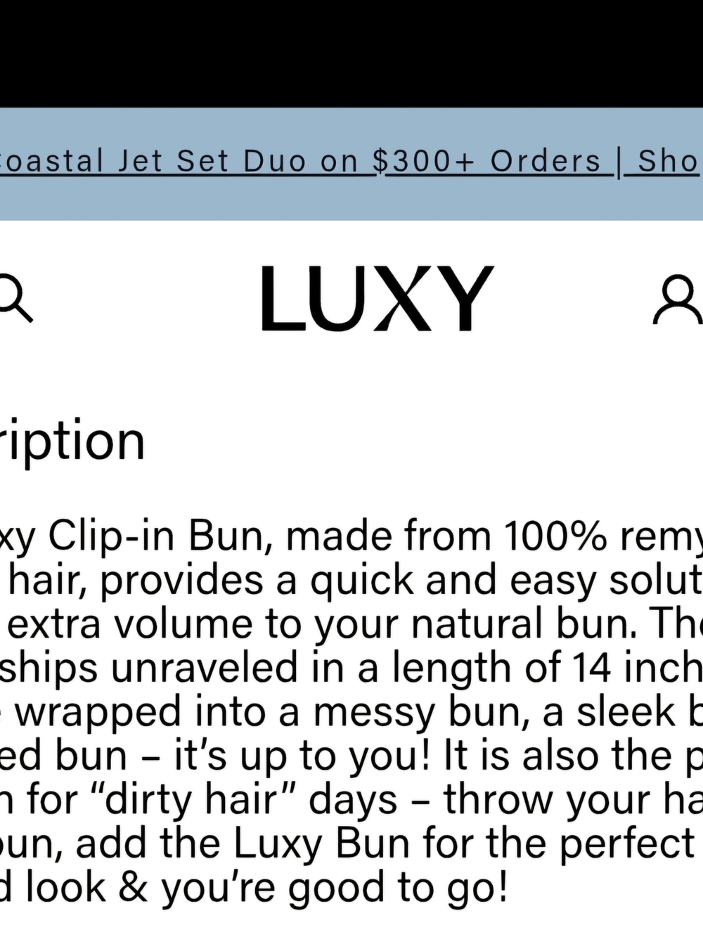 Luxy Clip In Bun Extension In Dark Brown - Picture 4 of 8